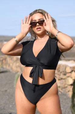 LIMITED COLLECTION Curve Black High Leg Tummy Control Bikini Bref -Outlet Stylo Wise Store 0233848f 92cf 42 150181 L1 scaled