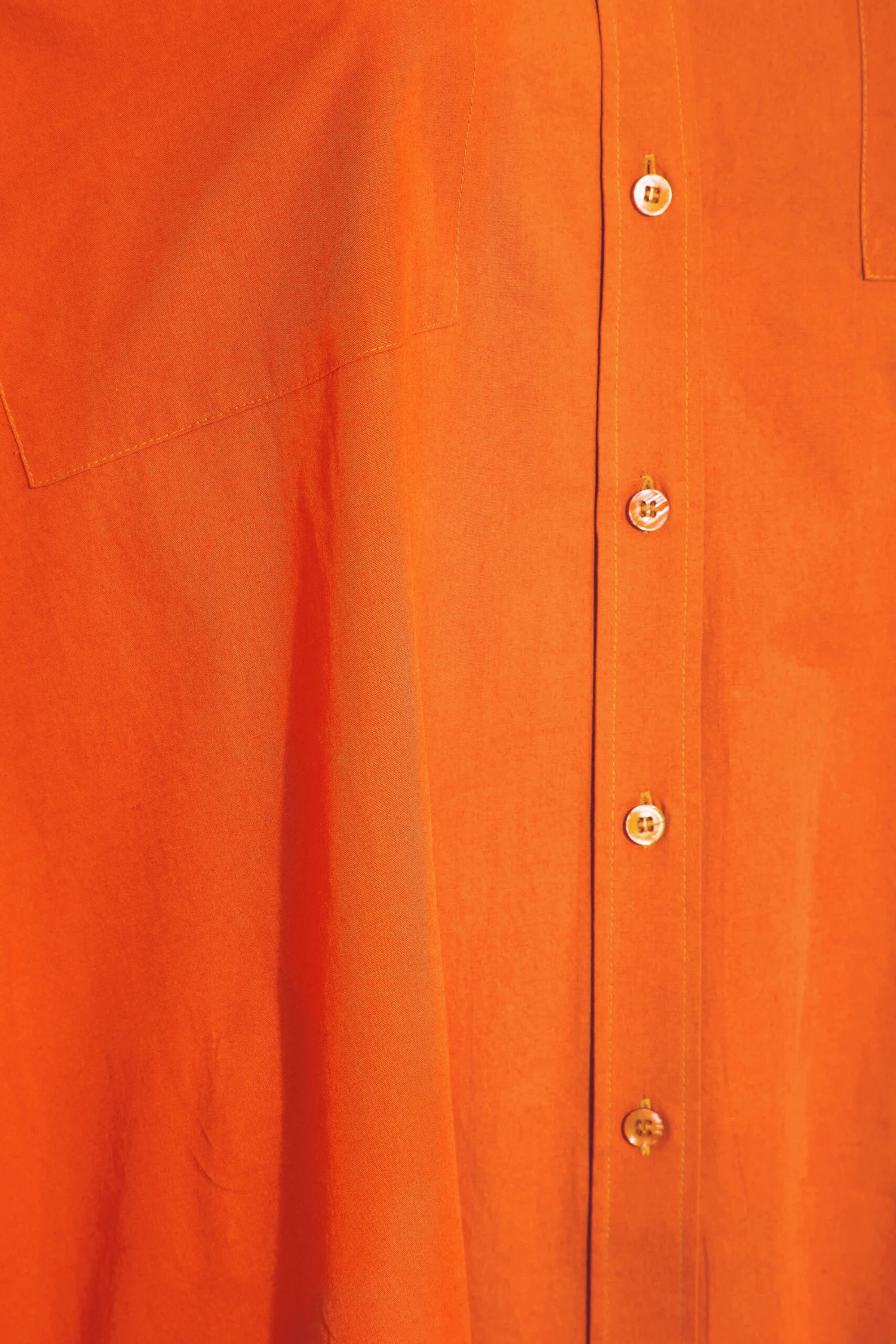 LIMITED COLLECTION Curve Bright Orange Oversized Boyfriend Shirt 5 LIMITED COLLECTION Curve Bright Orange Oversized Boyfriend Shirt - Image 5