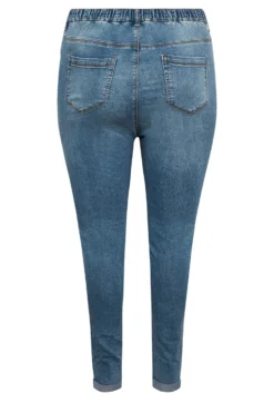 YOURS Curve Dark Blue Cropped GRACE Jeggings 8 YOURS Curve Dark Blue Cropped GRACE Jeggings -Outlet Stylo Wise Store 03bb8e9e 25c9 43 143271 Y scaled