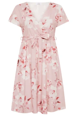 YOURS LONDON Curve Blush Pink Floral Wrap Skater Dress 11 YOURS LONDON Curve Blush Pink Floral Wrap Skater Dress -Outlet Stylo Wise Store 0b3bc061 00aa 44 161421 F scaled
