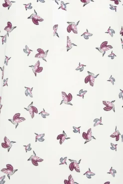 YOURS Curve White Bird Print V-Neck Blouse -Outlet Stylo Wise Store 0ef63247 dac0 4e 174305 Z scaled