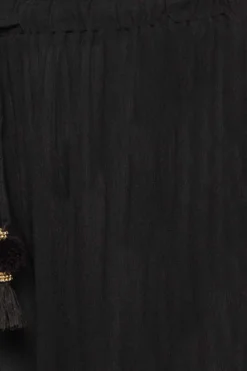 YOURS Curve Black Tassel Detail Wide Leg Beach Culottes -Outlet Stylo Wise Store 1082a6ba efc7 48 150355 Z scaled