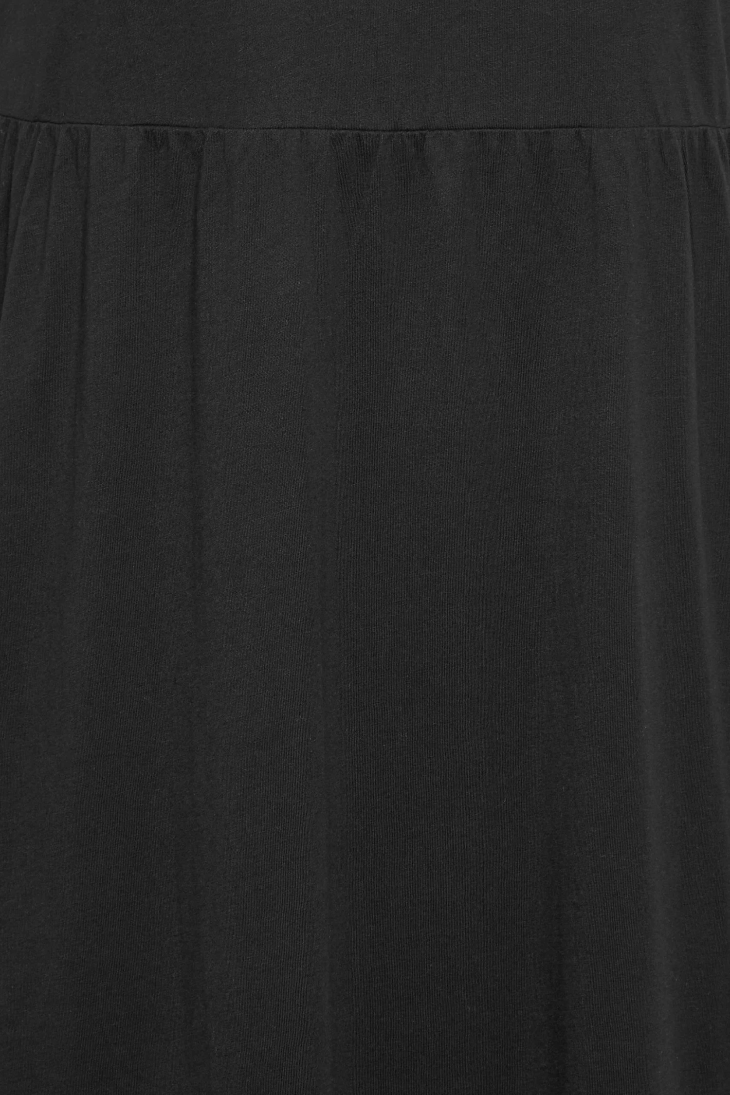 LIMITED COLLECTION Curve Black Crochet Trim T-Shirt Dress 4 LIMITED COLLECTION Curve Black Crochet Trim T-Shirt Dress - Image 4