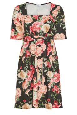 YOURS LONDON Curve Black Floral Print Square Neck Dress 11 YOURS LONDON Curve Black Floral Print Square Neck Dress -Outlet Stylo Wise Store 129f5a41 23b5 4b 161792 X scaled