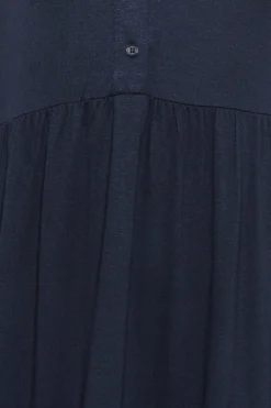 YOURS Curve Navy Blue Aztec Print Midi Shirt Dress -Outlet Stylo Wise Store 12fcb80f 869c 4d 301161 Z scaled