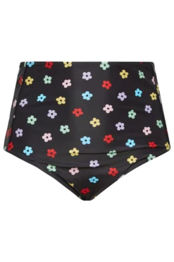 YOURS Curve Black Daisy Print High Waisted Tummy Control Bikini Brief 9 YOURS Curve Black Daisy Print High Waisted Tummy Control Bikini Brief -Outlet Stylo Wise Store 16395423 5b6d 43 150289 X scaled