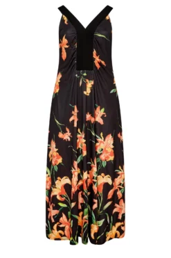 YOURS LONDON Curve Black Floral Maxi Dress 10 YOURS LONDON Curve Black Floral Maxi Dress -Outlet Stylo Wise Store 17301042 3407 49 162184 X scaled