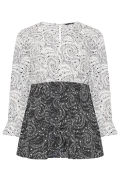 LIMITED COLLECTION Curve Black Star Print Blouse -Outlet Stylo Wise Store 1a517ffe cd13 4d 214916 X scaled