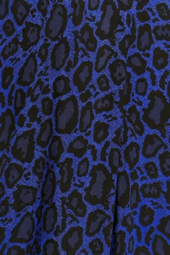 YOURS Curve Blue Leopard Print V-Neck Shirt 10 YOURS Curve Blue Leopard Print V-Neck Shirt -Outlet Stylo Wise Store 1b2bfb08 c14e 47 173857 Z scaled