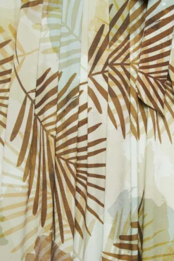 YOURS Curve Brown Tropical Leaf Print Wrap Dress -Outlet Stylo Wise Store 1b6b69df 4c5c 4a 301987 Z scaled