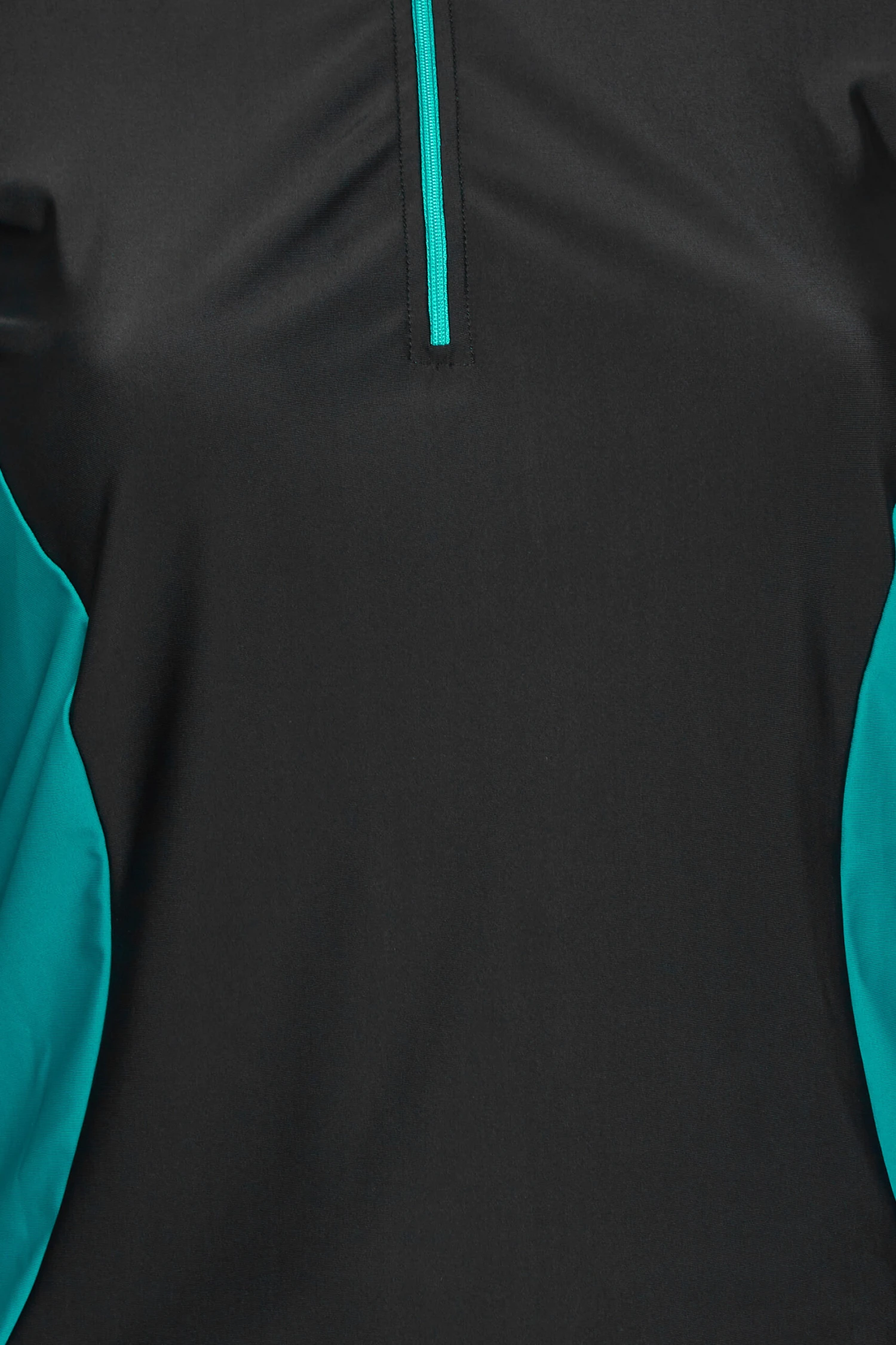 YOURS Curve Blue Zip Front Long Sleeve Swim Top 5 YOURS Curve Blue Zip Front Long Sleeve Swim Top - Image 5