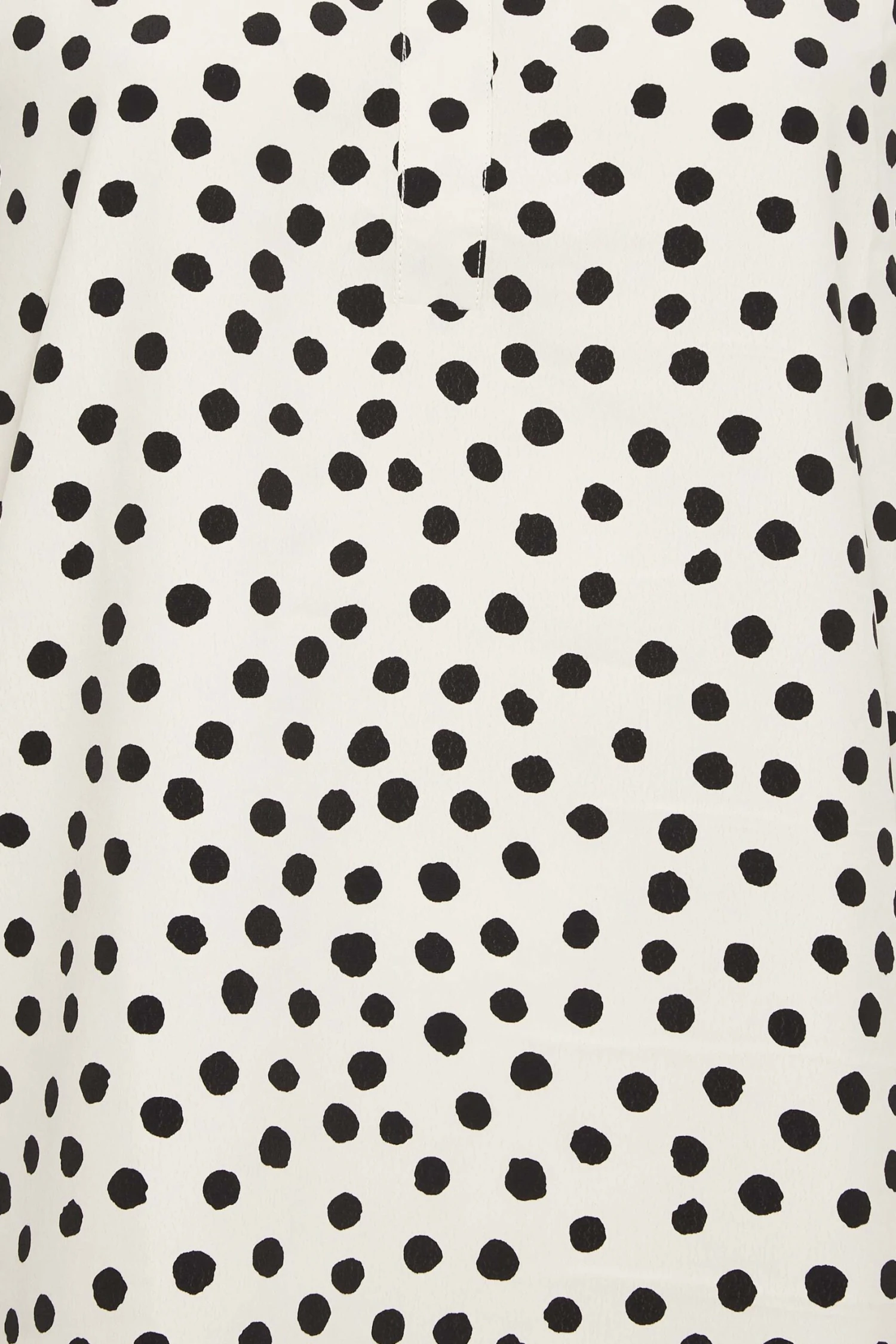 YOURS Curve White Polka Dot Print V-Neck Blouse 4 YOURS Curve White Polka Dot Print V-Neck Blouse - Image 4