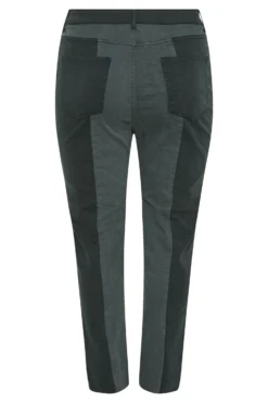 YOURS Curve Black Two Tone Stretch MOM Jeans 8 YOURS Curve Black Two Tone Stretch MOM Jeans -Outlet Stylo Wise Store 1ddf8e51 7ee9 41 142923 BK scaled