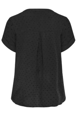 YOURS Curve Black Dobby Button Through Shirt 11 YOURS Curve Black Dobby Button Through Shirt -Outlet Stylo Wise Store 1ec2f36f f25d 4d 174326 Y scaled