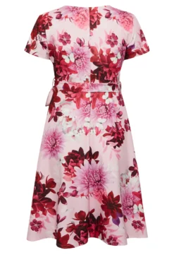 YOURS LONDON Curve Pink & Red Floral Skater Wrap Dress 11 YOURS LONDON Curve Pink & Red Floral Skater Wrap Dress -Outlet Stylo Wise Store 1f3532f2 7231 4f 162127 Y scaled