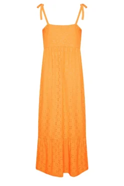 YOURS Curve Bright Orange Broderie Anglaise Maxi Dress 11 YOURS Curve Bright Orange Broderie Anglaise Maxi Dress -Outlet Stylo Wise Store 1fee2a37 ada6 4b 137536 Y scaled
