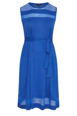 YOURS Curve Cobalt Blue Mesh Panel Skater Dress 10 YOURS Curve Cobalt Blue Mesh Panel Skater Dress -Outlet Stylo Wise Store 207edf7c fbd3 4c 300806 X scaled