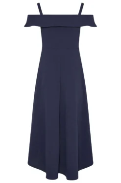 YOURS LONDON Curve Navy Blue Bardot High Low Midi Dress 11 YOURS LONDON Curve Navy Blue Bardot High Low Midi Dress -Outlet Stylo Wise Store 251b1065 9e9d 4d 162087 Y scaled