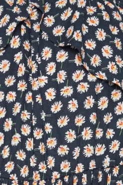 LIMITED COLLECTION Curve Navy Blue Daisy Print Cold Shoulder Dress -Outlet Stylo Wise Store 26614bdf b3c6 4e 215642 Z scaled