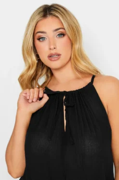 YOURS Curve Black Keyhole Tiered Beach Dress 8 YOURS Curve Black Keyhole Tiered Beach Dress -Outlet Stylo Wise Store 27fef1db 60e9 4b 150346 D scaled