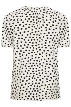 YOURS Curve White Polka Dot Print V-Neck Blouse 11 YOURS Curve White Polka Dot Print V-Neck Blouse -Outlet Stylo Wise Store 2acb6f73 73c3 46 174309 Y scaled