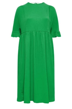 YOURS Curve Green Textured Smock Midi Dress 11 YOURS Curve Green Textured Smock Midi Dress -Outlet Stylo Wise Store 2c231416 011c 45 137507 X scaled