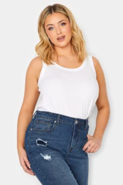 YOURS Curve Indigo Blue Rip & Repair Skinny Stretch AVA Jeans 8 YOURS Curve Indigo Blue Rip & Repair Skinny Stretch AVA Jeans -Outlet Stylo Wise Store 2d523e56 fad1 4a 143259 D scaled