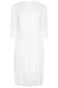 YOURS LONDON Curve White Lace Bridal Midi Dress 10 YOURS LONDON Curve White Lace Bridal Midi Dress -Outlet Stylo Wise Store 2d54d282 b03e 41 162029 X scaled