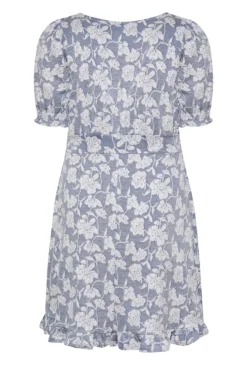 YOURS Curve Blue Floral V-Neck Midi Dress 11 YOURS Curve Blue Floral V-Neck Midi Dress -Outlet Stylo Wise Store 2fcce998 8209 49 174144 Y scaled