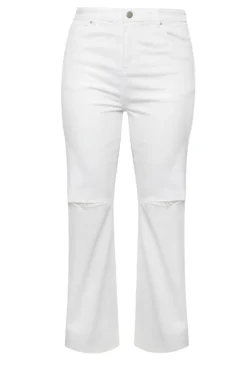 Yours Curve White Ripped Wide Leg Jeans -Outlet Stylo Wise Store 30dbe5c8 02e8 4a 143237 X scaled