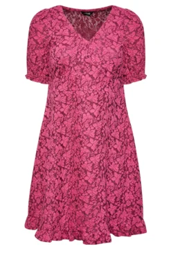 YOURS Curve Dark Pink Floral Midi Dress 10 YOURS Curve Dark Pink Floral Midi Dress -Outlet Stylo Wise Store 3109e916 6573 41 174138 X scaled