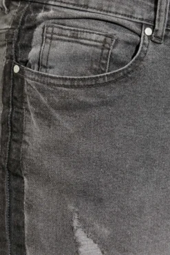 YOURS Curve Black Contrast Side Ripped Stretch Skinny AVA Jeans 8 YOURS Curve Black Contrast Side Ripped Stretch Skinny AVA Jeans -Outlet Stylo Wise Store 311906fe 90a2 46 143015 Z2 scaled