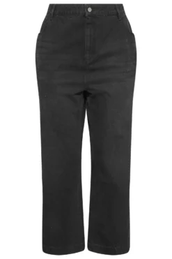 YOURS Curve Black Wide Leg Jeans -Outlet Stylo Wise Store 32adfd11 2642 41 142852R F scaled
