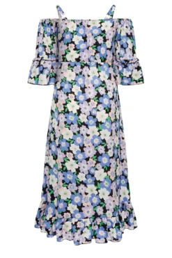 YOURS Curve Purple Floral Cold Shoulder Midaxi Dress 11 YOURS Curve Purple Floral Cold Shoulder Midaxi Dress -Outlet Stylo Wise Store 33cfac5f e766 49 137286 Y scaled
