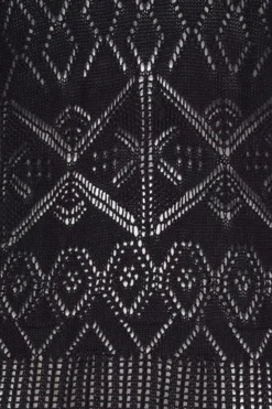 YOURS Curve Black Crochet Midaxi Dress -Outlet Stylo Wise Store 34a66415 fbaa 4f 192857 Z scaled