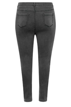 YOURS Curve Black Embellished Knee Stretch GRACE Jeggings -Outlet Stylo Wise Store 34fdca64 952d 4f 143082 Y scaled