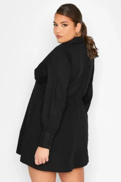 LIMITED COLLECTION Curve Black Corset Shirt -Outlet Stylo Wise Store 38228f4c 9a8c 4e 215221 C scaled