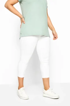 YOURS Curve White Cropped Stretch JENNY Jeggings 9 YOURS Curve White Cropped Stretch JENNY Jeggings -Outlet Stylo Wise Store 3a523404 0fe9 46 144467 B2 scaled