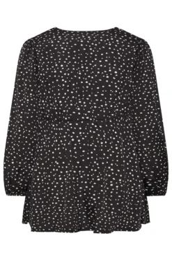 LIMITED COLLECTION Curve Black Spot Print Peplum Blouse 11 LIMITED COLLECTION Curve Black Spot Print Peplum Blouse -Outlet Stylo Wise Store 3bb4967b 503e 40 215105 Y scaled