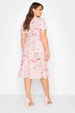 YOURS LONDON Curve Blush Pink Floral Wrap Skater Dress 8 YOURS LONDON Curve Blush Pink Floral Wrap Skater Dress -Outlet Stylo Wise Store 3bfa9709 0501 4b 161421 C scaled