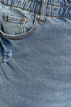 YOURS Curve Blue Ripped Elasticated Stretch MOM Jeans 9 YOURS Curve Blue Ripped Elasticated Stretch MOM Jeans -Outlet Stylo Wise Store 3c6eb5d9 86e1 4a 143020 Z scaled