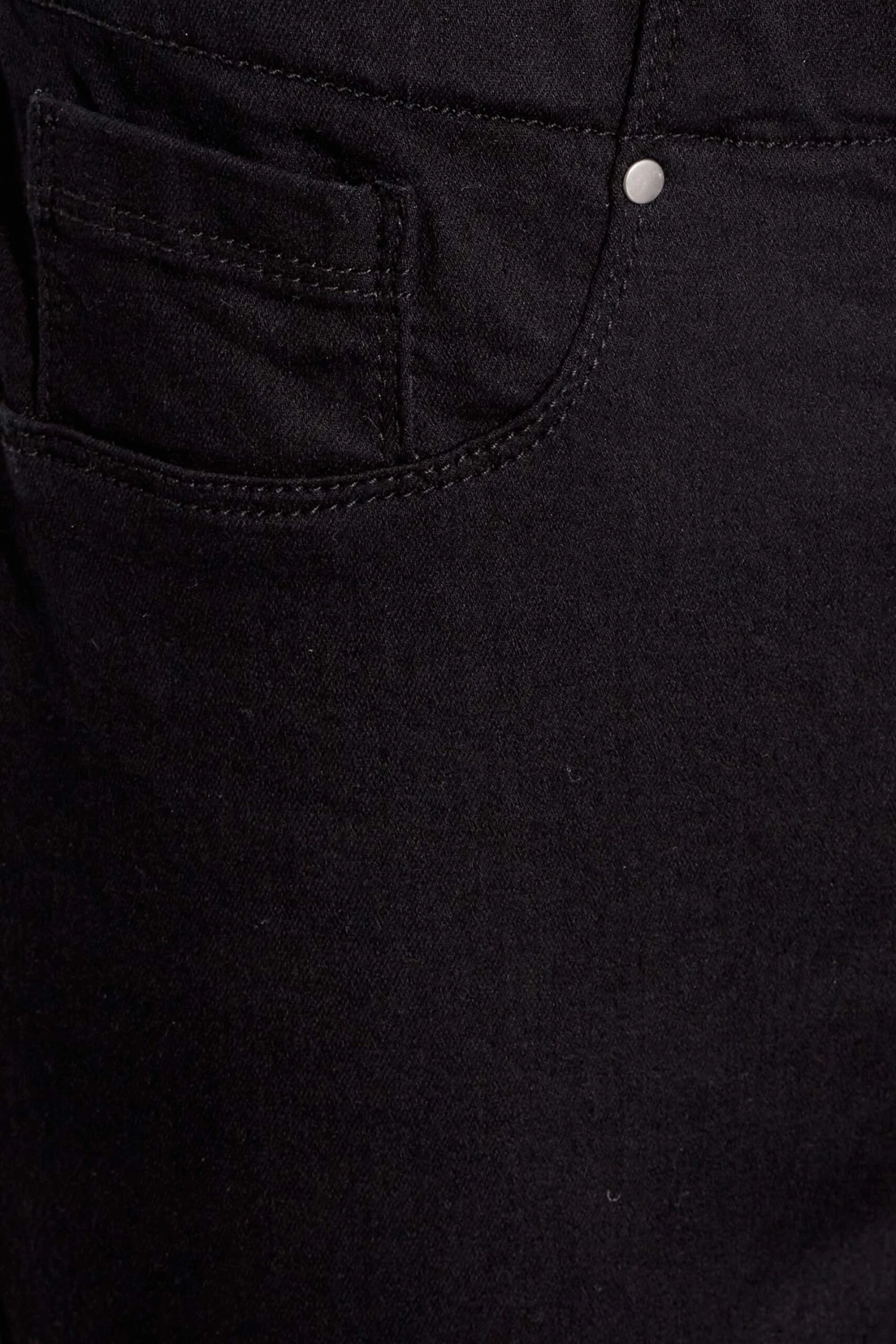 YOURS PETITE Curve Black Stretch JENNY Jeggings 2 YOURS PETITE Curve Black Stretch JENNY Jeggings - Image 2