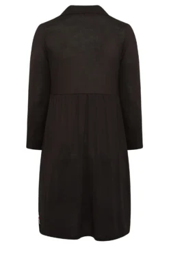 YOURS Curve Black Aztec Print Midi Shirt Dress 11 YOURS Curve Black Aztec Print Midi Shirt Dress -Outlet Stylo Wise Store 41756256 1ce9 4a 301160 Y scaled