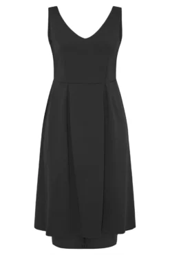 YOURS LONDON Curve Black High Low Pleated Midi Dress 10 YOURS LONDON Curve Black High Low Pleated Midi Dress -Outlet Stylo Wise Store 470c7914 65cc 4c 161363 F scaled