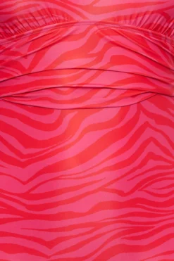 YOURS Curve Hot Pink Zebra Print Plunge Swimsuit -Outlet Stylo Wise Store 4790894f ee8e 4c 150309 Z scaled