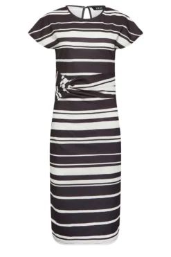 YOURS PETITE Curve Black & White Stripe Knot Midi Dress 10 YOURS PETITE Curve Black & White Stripe Knot Midi Dress -Outlet Stylo Wise Store 48f9a74b db49 48 174578 X scaled