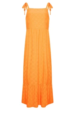 YOURS Curve Bright Orange Broderie Anglaise Maxi Dress 10 YOURS Curve Bright Orange Broderie Anglaise Maxi Dress -Outlet Stylo Wise Store 497cd27a ce3e 4c 137536 X scaled