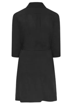 YOURS Curve Black Tie Waist Tunic Shirt -Outlet Stylo Wise Store 4a069eb7 6493 47 174290 Y scaled