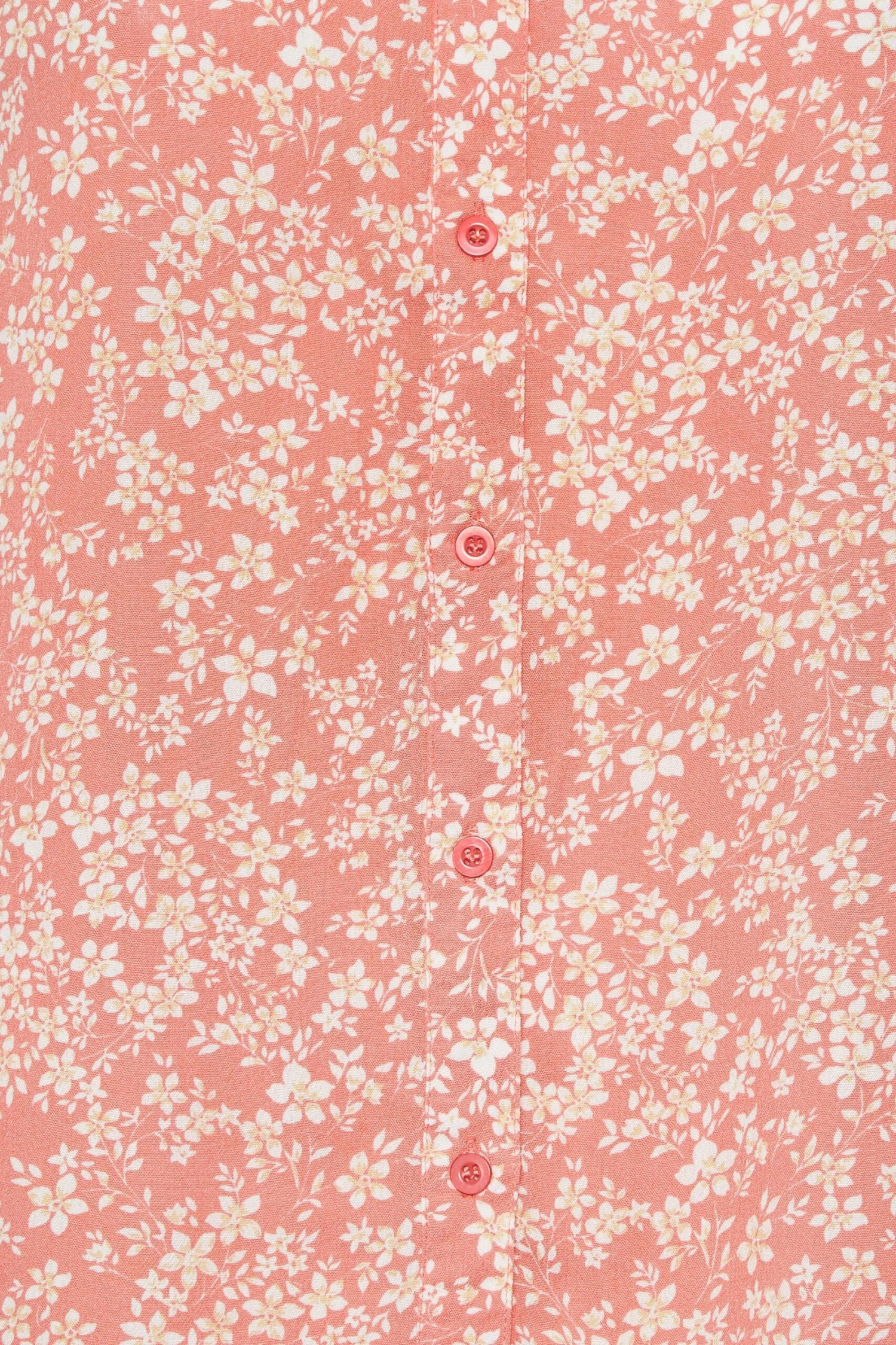 YOURS Curve Pink Ditsy Floral Print Blouse 4 YOURS Curve Pink Ditsy Floral Print Blouse - Image 4