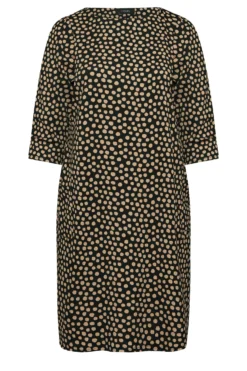 YOURS Curve Black & Beige Polka Dot Midi Dress 10 YOURS Curve Black & Beige Polka Dot Midi Dress -Outlet Stylo Wise Store 4a6a0e6c 22d0 40 174203 X scaled